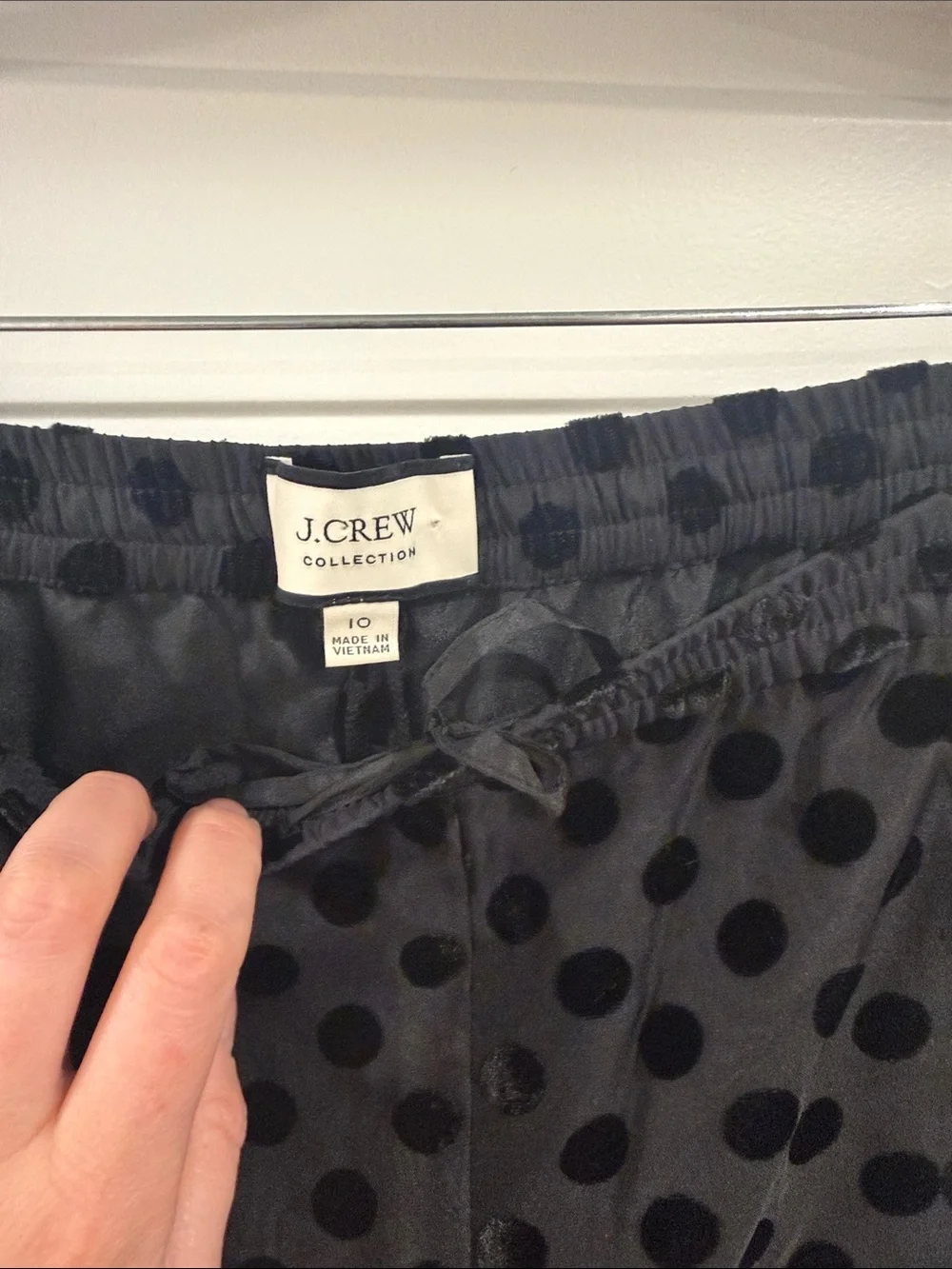 J. Crew Collection black pants.